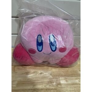 TOMY Club Mocchi Mocchi Kirby 30th Anniversary Mega 15in Plush With Tag READ